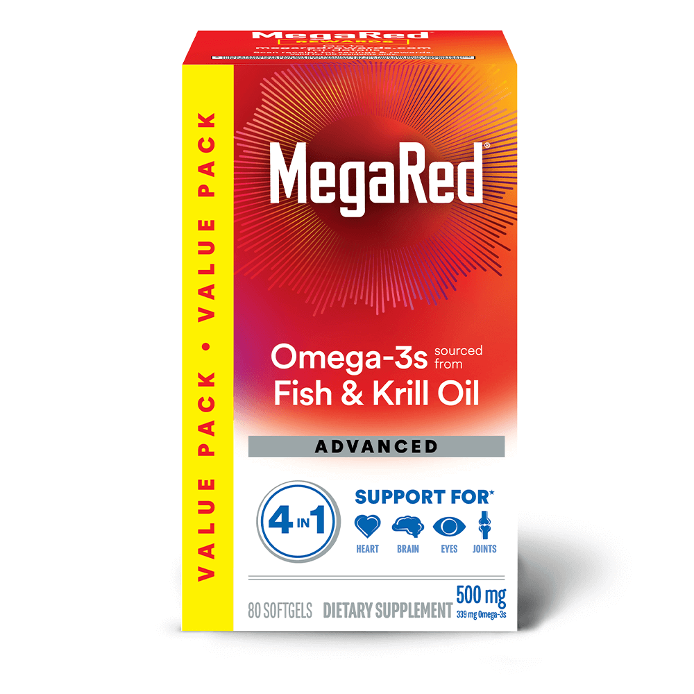 MegaRed Advanced 4in1 500mg Softgel 80CT